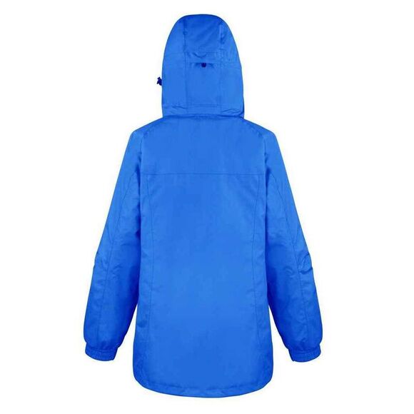 Result Womens/Ladies Journey 3 in 1 Soft Shell Jacket / Royal Blue/Black - Picture 2 of 3